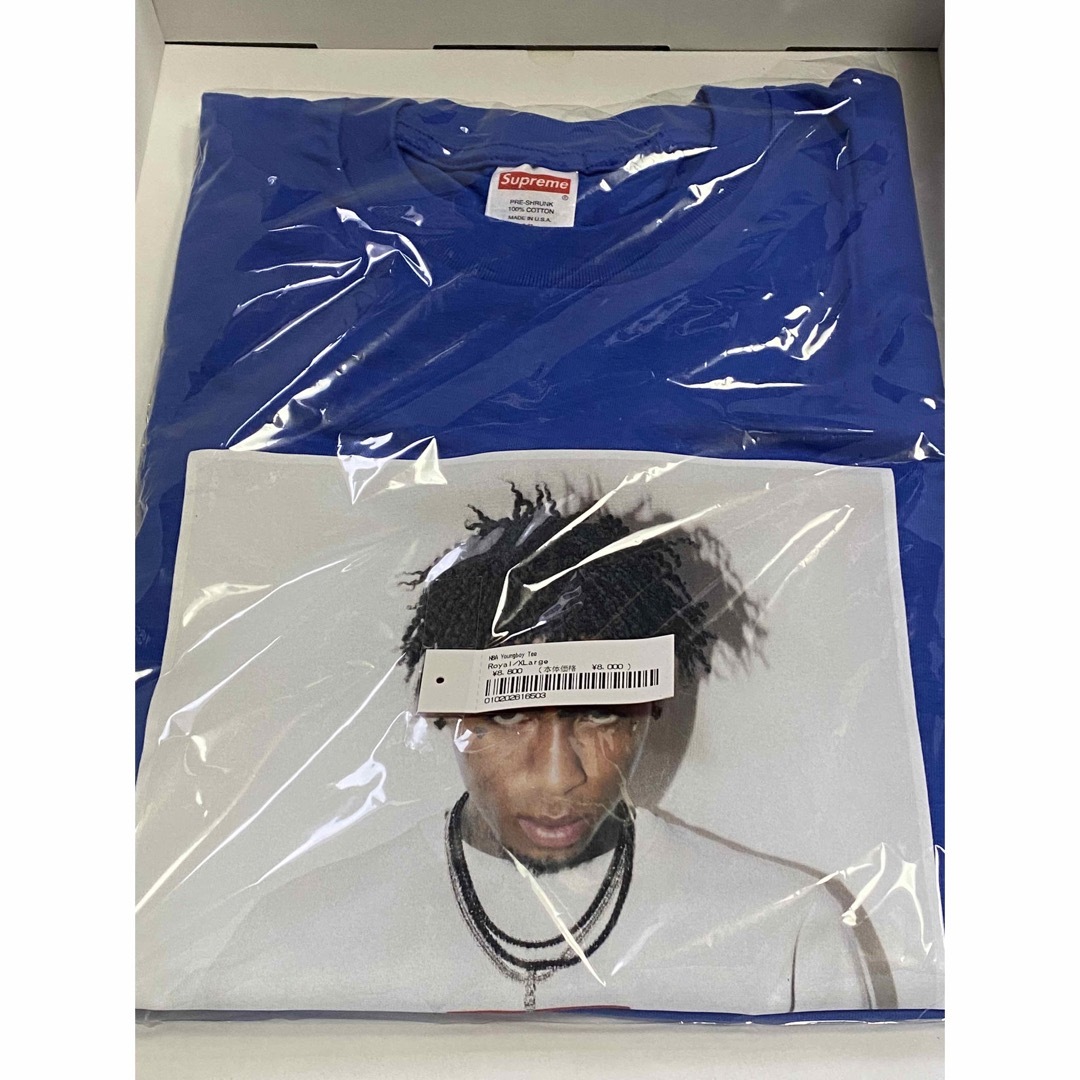 supreme NBA Youngboy Tee  L ROYAL