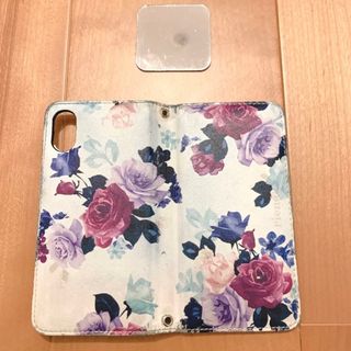 リエンダ(rienda)のrienda リエンダ iPhoneXS iPhoneX 花柄 手帳型 カバー(iPhoneケース)