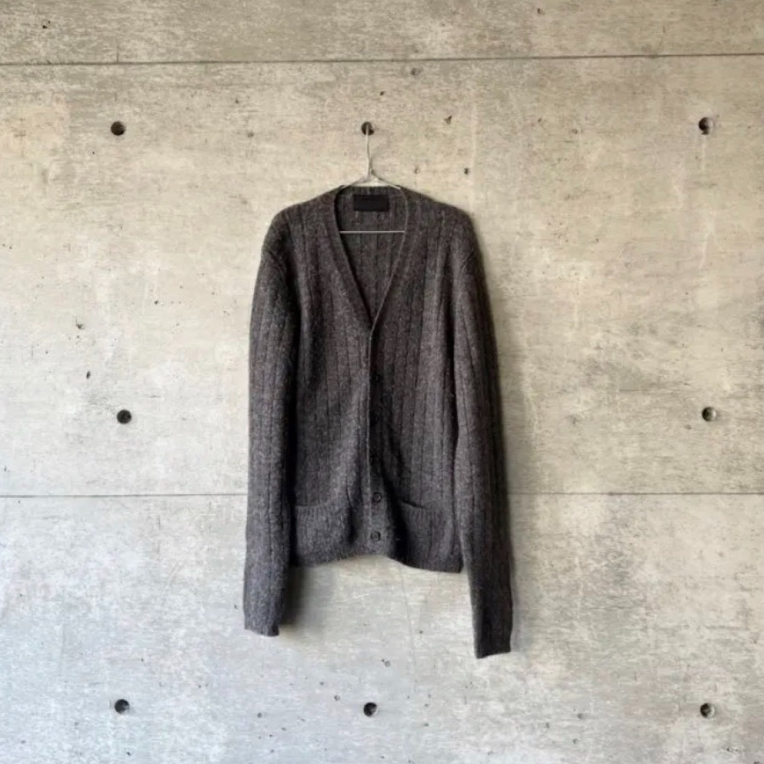 PRADA 00s oversize wool pleats cardiganトップス