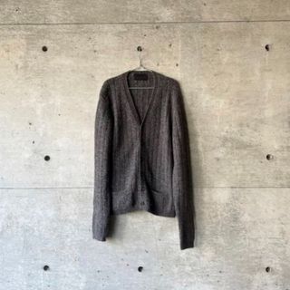 プラダ(PRADA)のPRADA 00s oversize wool pleats cardigan(カーディガン)