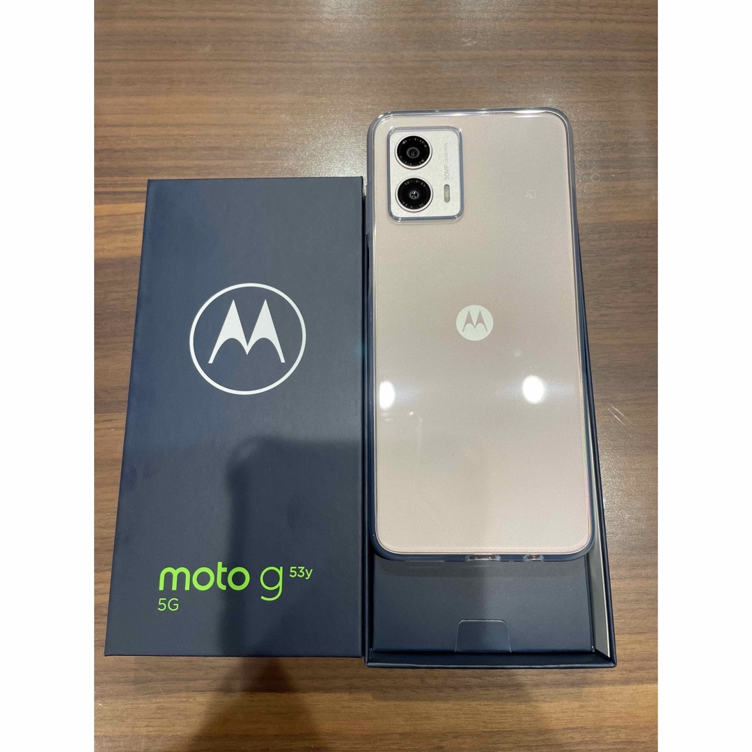 専用 MOTOROLA moto g53y 5G A301MO インクブラック