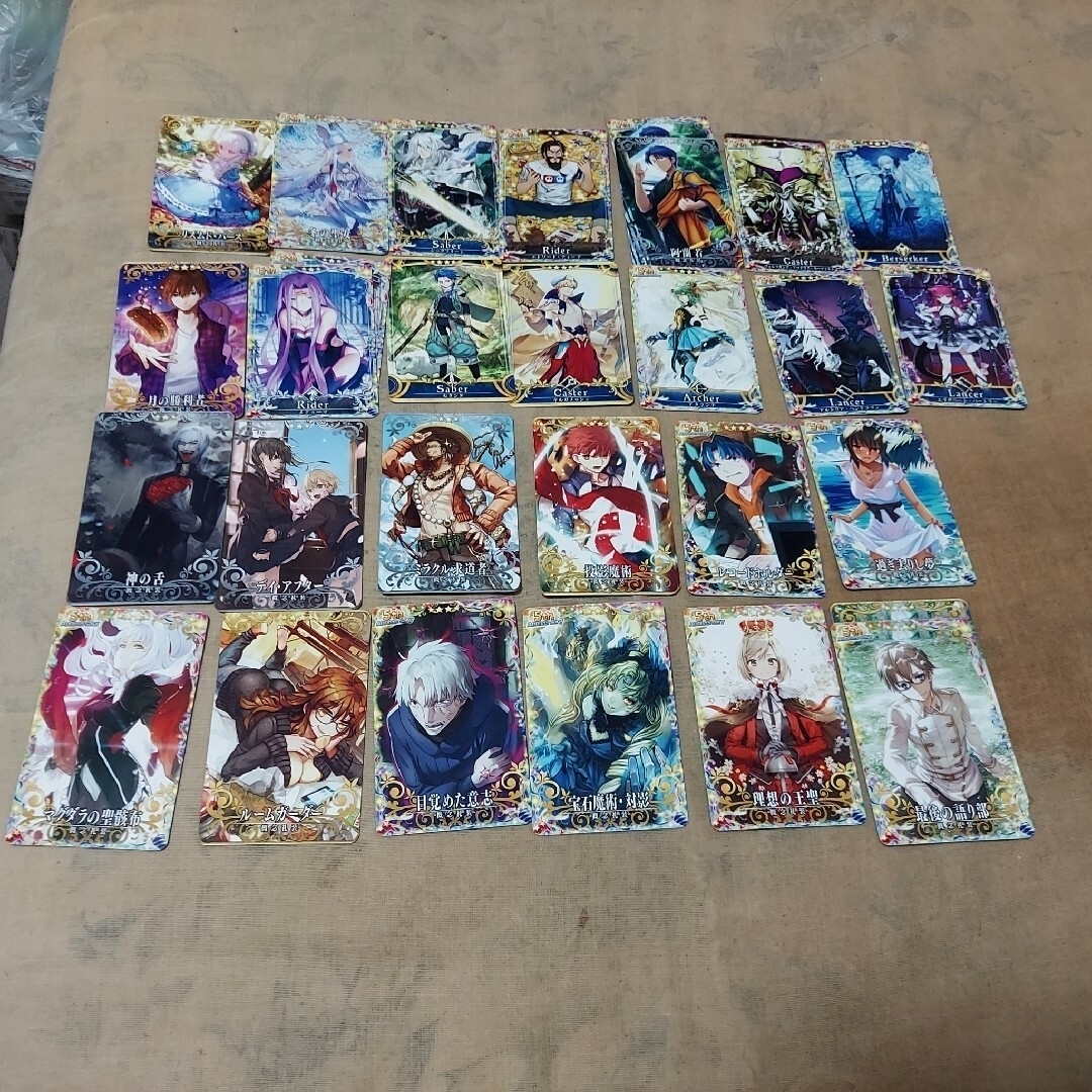 SEGA(セガ)の最終値下げ　Fate/Grand Order　アーケード　カード　まとめ売り エンタメ/ホビーのトレーディングカード(その他)の商品写真