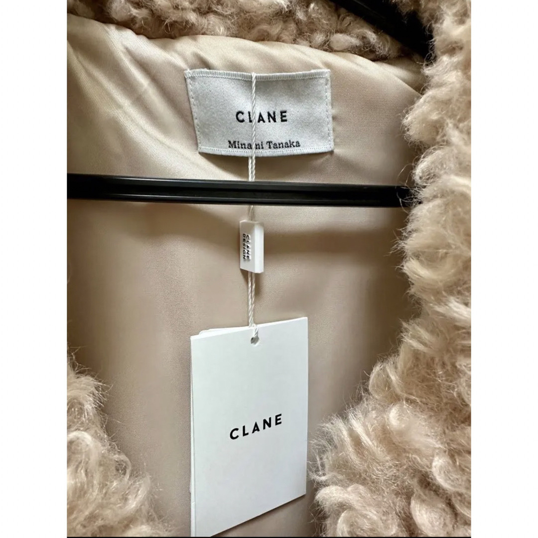 CLANE  田中みな実コラボ　CURL FUR SHORT COAT