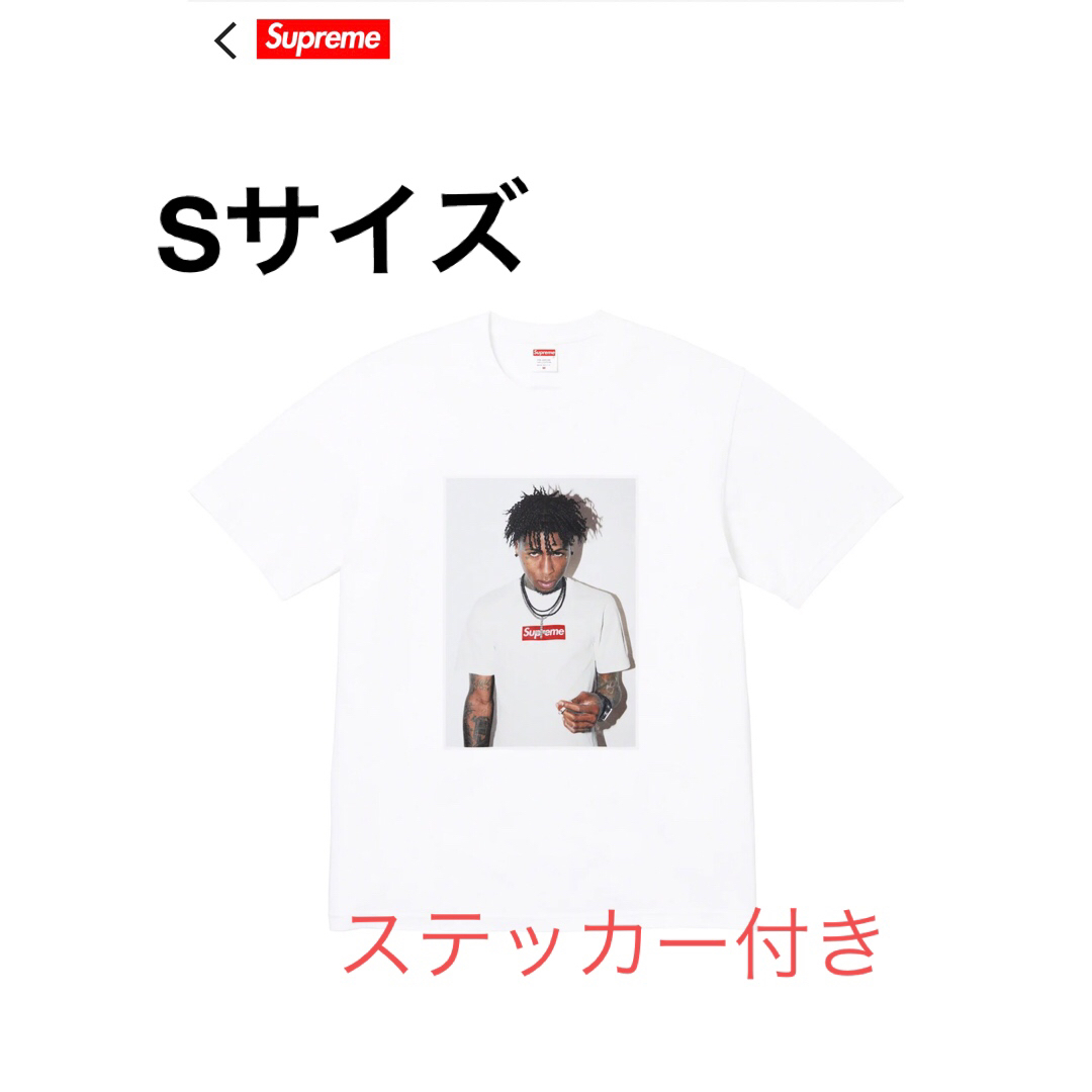 Sサイズ】 Supreme NBA Youngboy Tee 白-