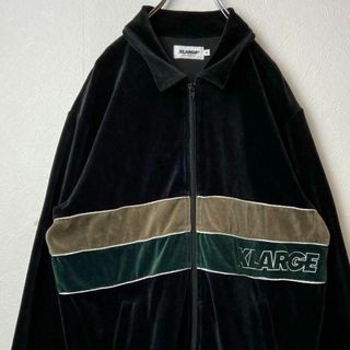 有名人多数着用！！xlarge ベロアジャケット