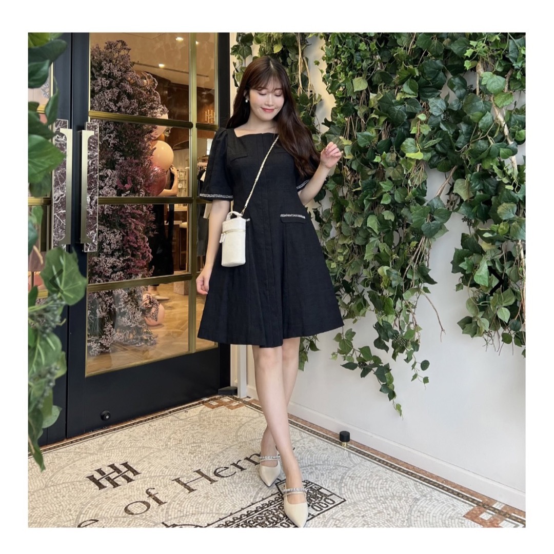 herlipto Canal Tweed Mini Dress2回着用しました美品です