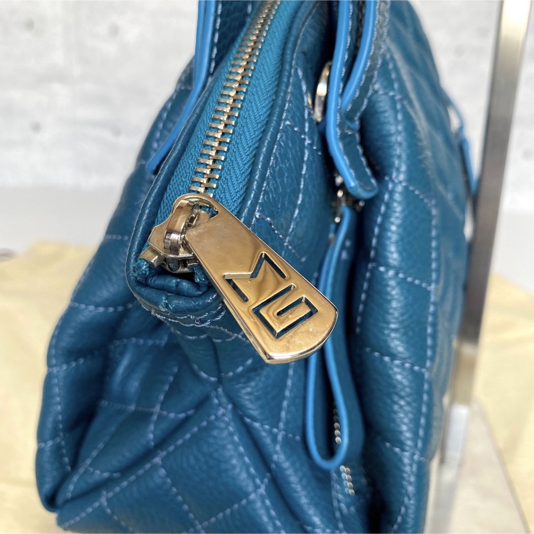 未使用級】WAKO×MAURO GOVERNA キルティング 2WAY BAG-