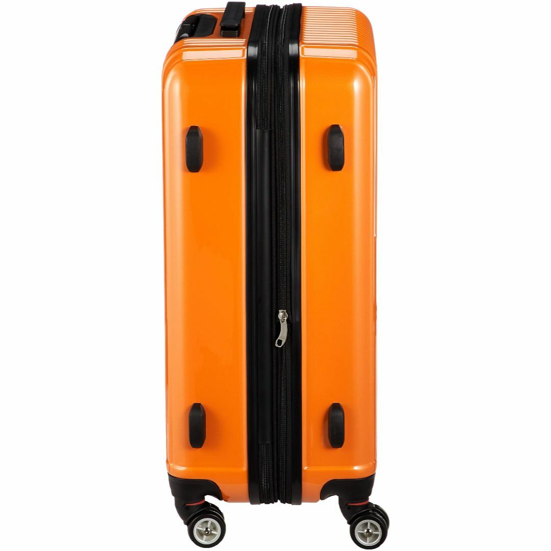 【色: オレンジ】[エース] スーツケース クレスタ エキスパンド機能付 70L