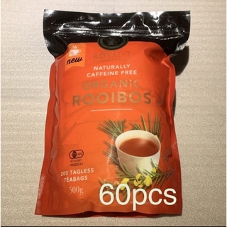 コストコ(コストコ)のオーガニックルイボスティー　60パック(健康茶)