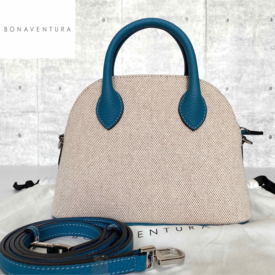 BONAVENTURA - 【美品】BONAVENTURA Canvas Mini Emma 2wayBagの通販