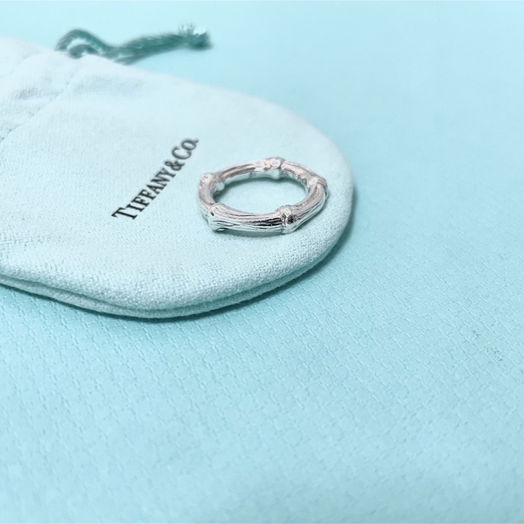 美品・希少】Tiffany & Co. バンブー リング 11号 シルバー-www.ecosea.do