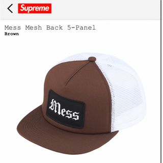 新品supreme23FW Mess mesh Back 5panel正規品