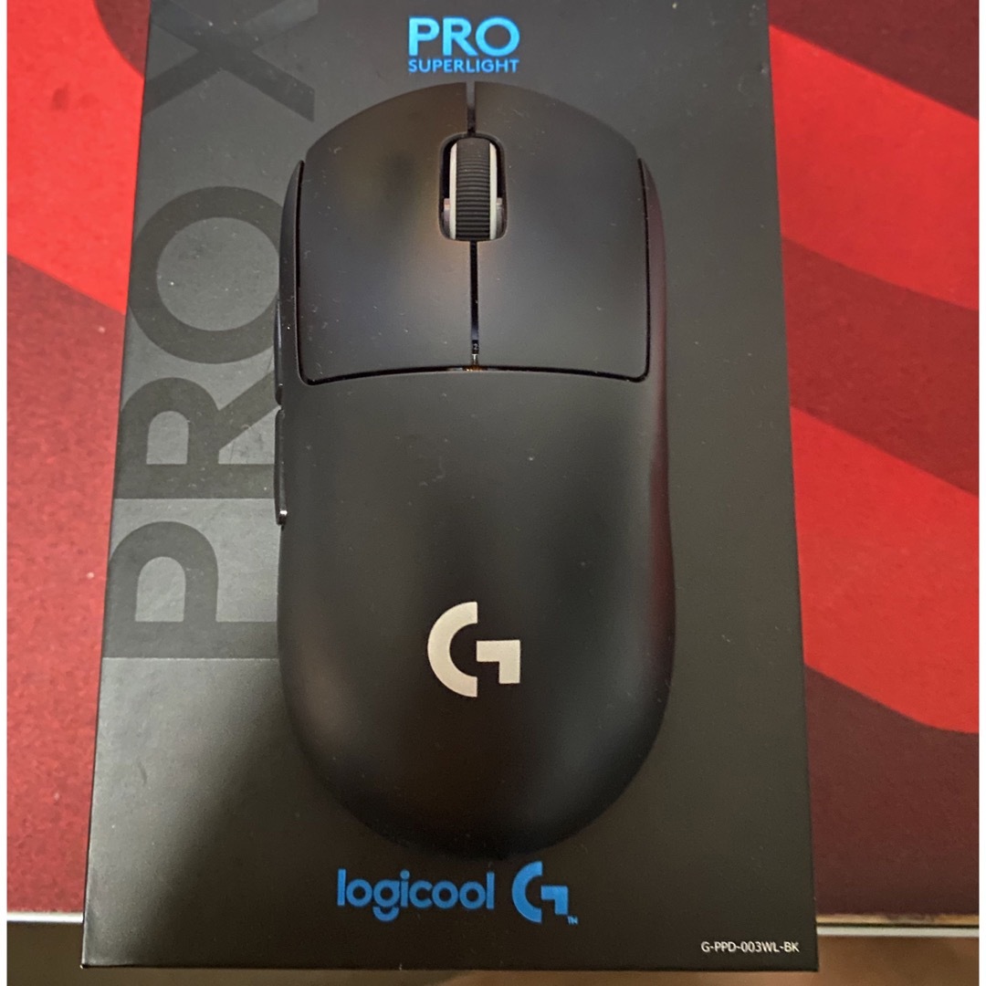 PC周辺機器Logicool G PRO X SUPERLIGHT ガラスソール