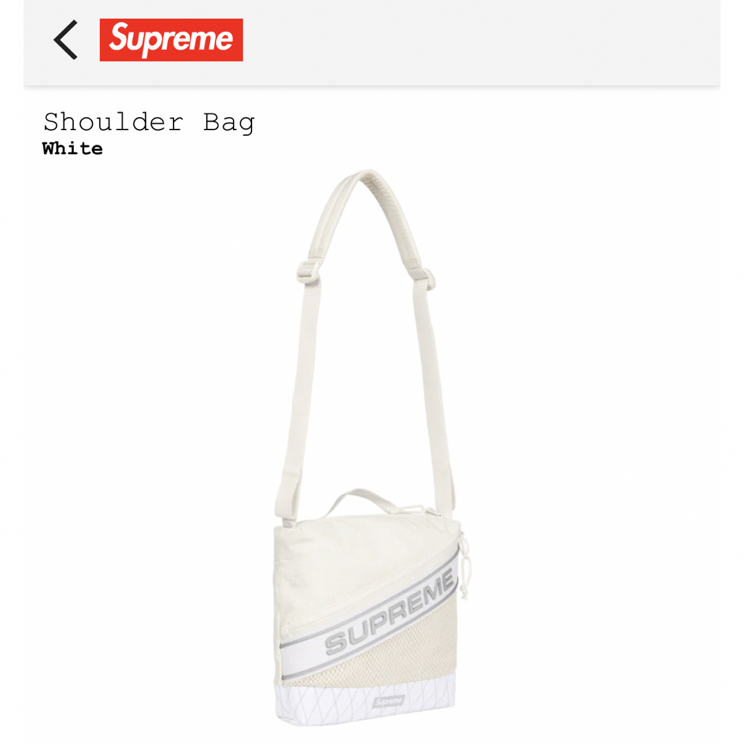 Supreme - 新品supreme23FW sholder bag正規品 送料無料 の通販 by