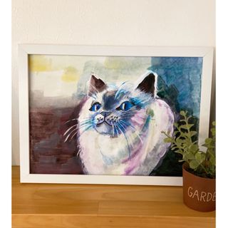 猫の絵画(絵画/タペストリー)