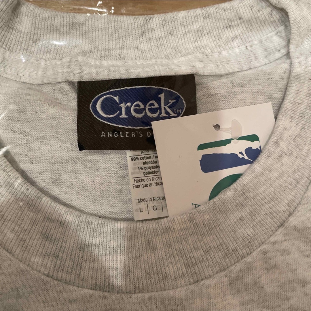 creek angler's device tシャツ Lサイズ グレー