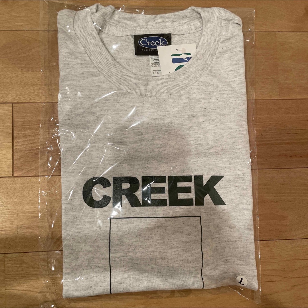 creek angler's device tシャツ Lサイズ グレー