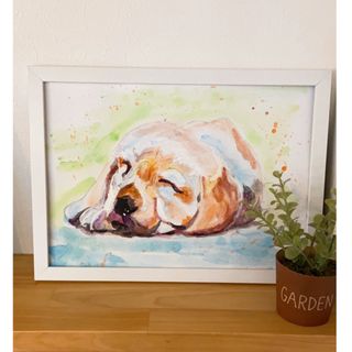 犬の絵画(絵画/タペストリー)