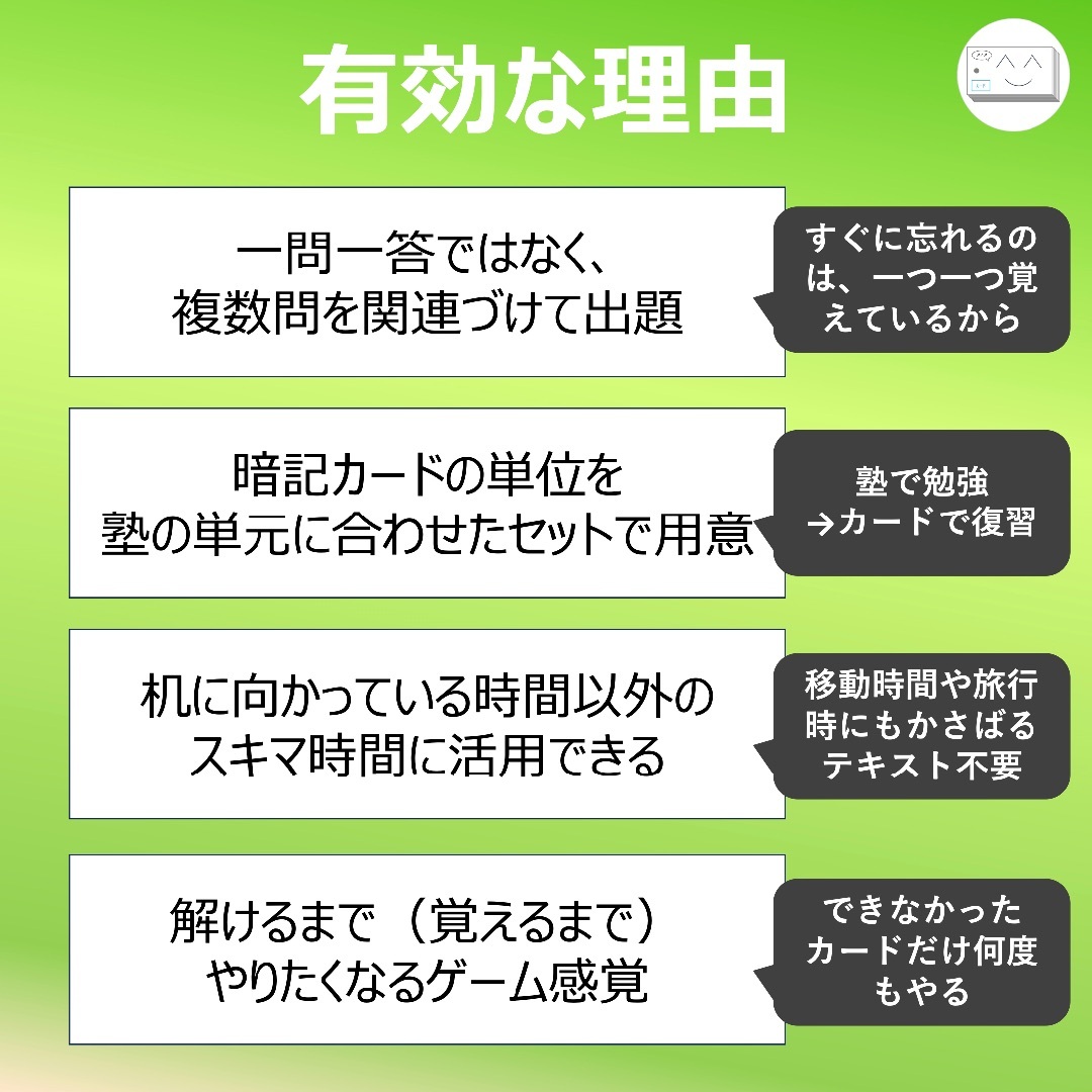 中学受験 暗記カード【4年下 社会・理科1-4回】 予習シリーズ 組み分け