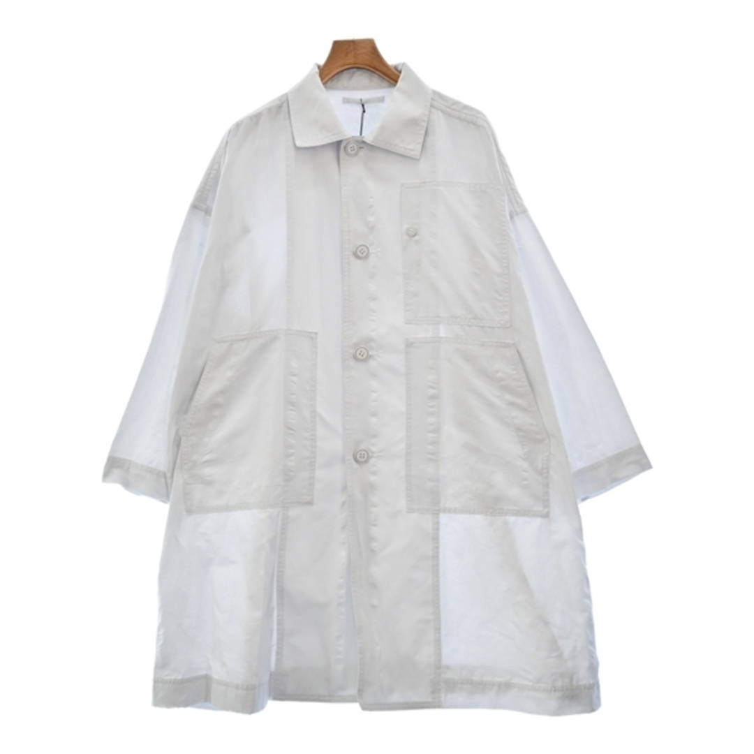 ISSEY MIYAKE MEN ステンカラーコート 1(S位) グレー系