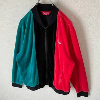 Supreme - 【高級感抜群ベロア、人気トラックジャケット ...