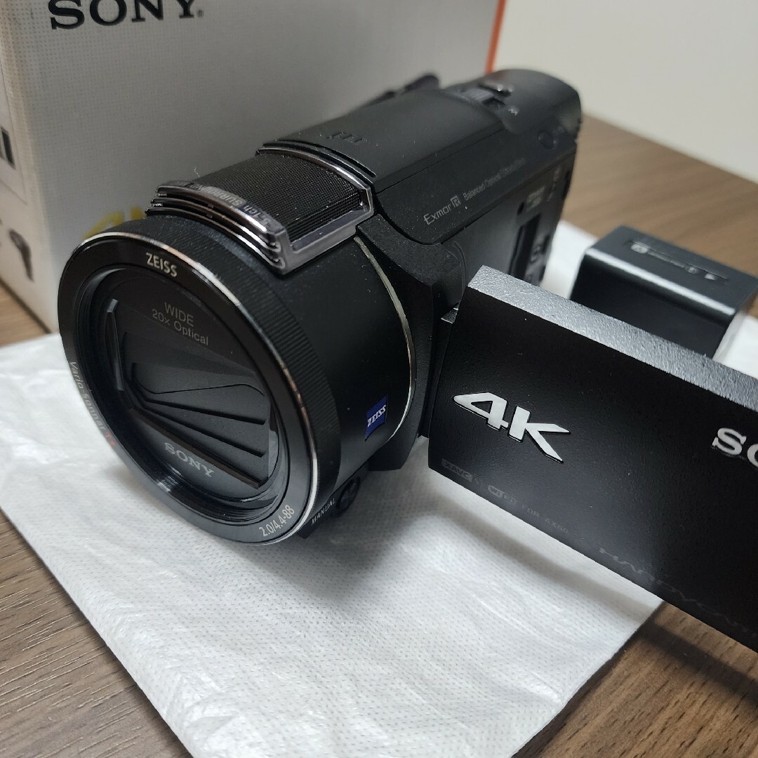SONY ソニー ハンディカム FDR-AX60 4Kビデオカメラ - ビデオカメラ