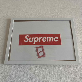 シュプリーム(Supreme)のSupreme ボックスロゴ Sticker ポスター　フォトフレーム(ステッカー)