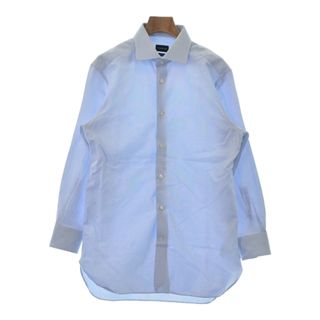 エルメネジルドゼニア(Ermenegildo Zegna)のErmenegildo Zegna ゼニア ドレスシャツ 41(XL位) 水色 【古着】【中古】(シャツ)