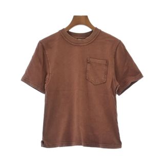 アスペジ(ASPESI)のASPESI アスペジ Tシャツ・カットソー L 茶 【古着】【中古】(カットソー(半袖/袖なし))