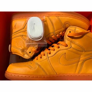 ジョーダン(Jordan Brand（NIKE）)のjordan1 ゲータレード　28.5 オレンジ　新品(スニーカー)