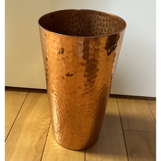 昭和レトロ 日本製 純銅 花瓶(美術花器)花器 花差し 花飾り(花瓶)