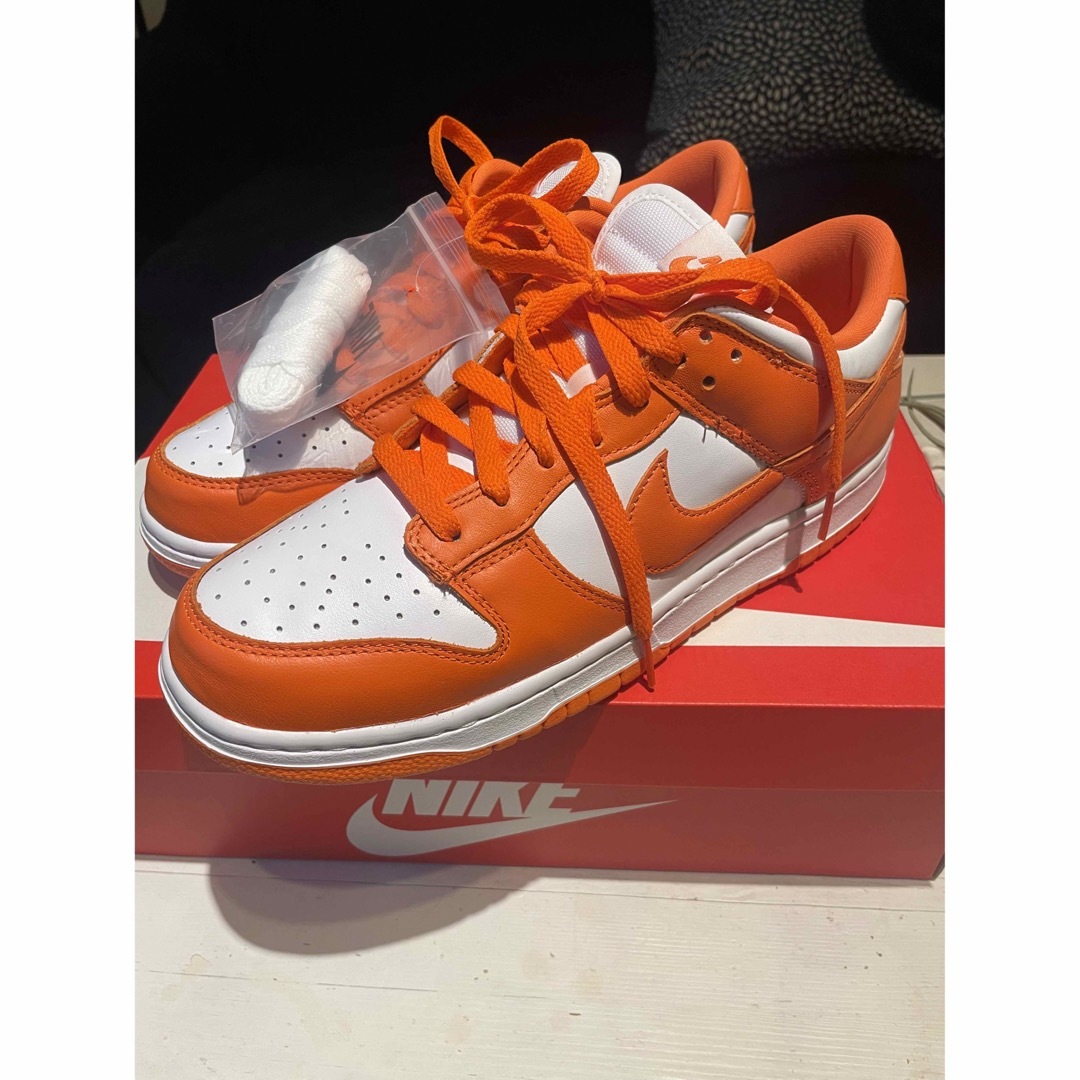 ナイキ  DUNK LOW SP ORANGE BLAZE SYRACUSE CU1726-101 ダンクローオレンジブレイズシラキューススニーカー  メンズ 28cm