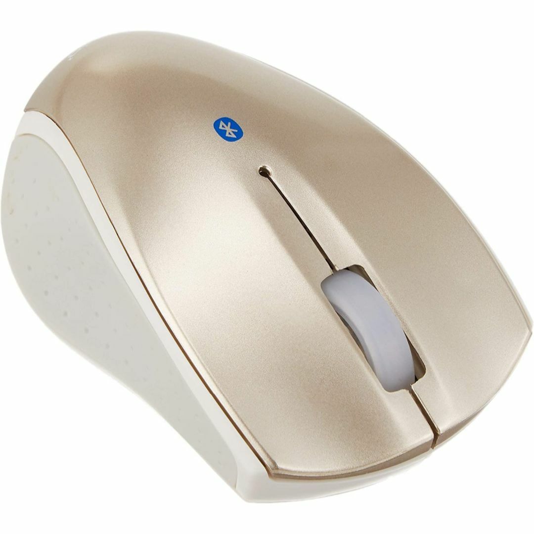 【色: ゴールド】Digio2 Bluetooth マウス Blue LED 小 1