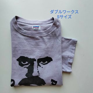 ダブルワークス(DUBBLE WORKS)のダブルワークス★染込プリントT★USED★S★OneOfaKind★ウエアハウス(Tシャツ/カットソー(半袖/袖なし))