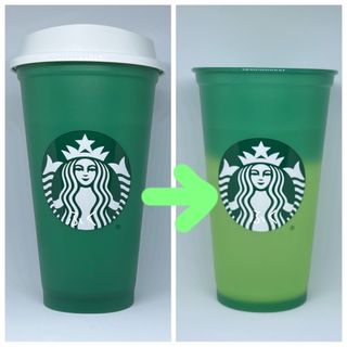 スターバックス(Starbucks)の海外スターバックス★色が変わる★リユーザブルカップ★スタバ(グラス/カップ)