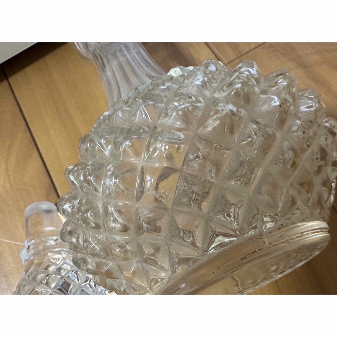 珍品 昭和レトロ ガラス製 硝子製 水入れ デカンタ デキャンタ 酒入れ