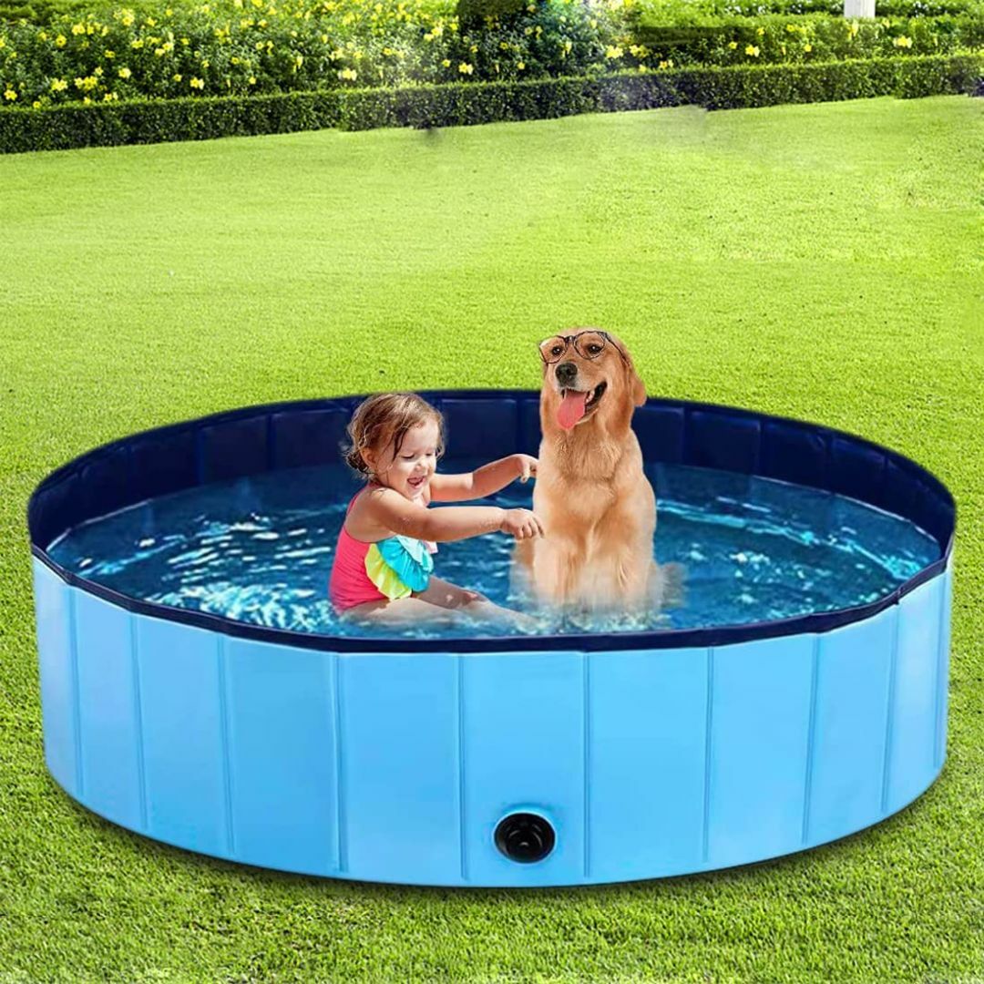 【特価セール】ペット用プール 犬 猫用浴槽 家庭用プール ール 庭 プール 室内 3