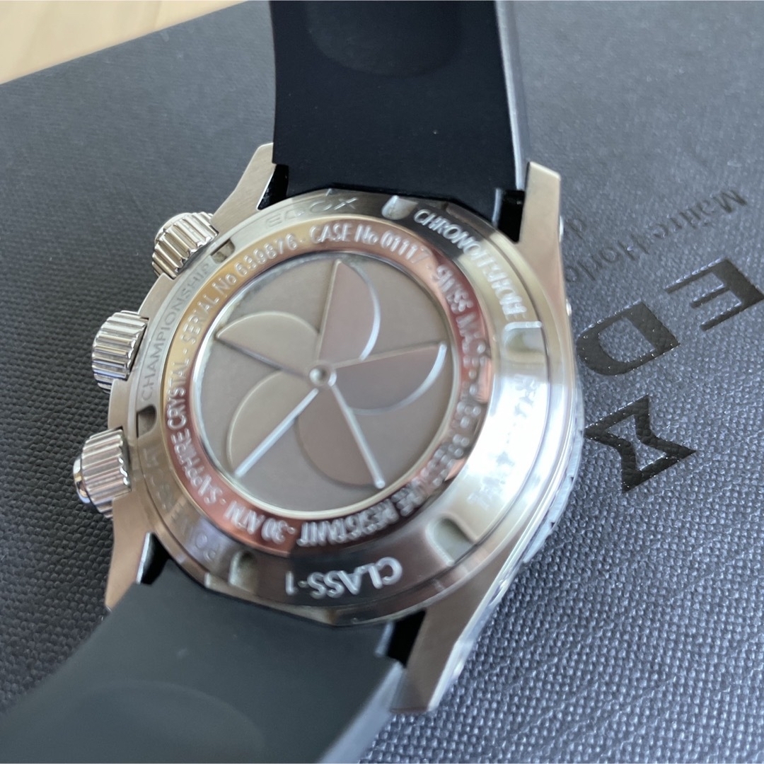 EDOX 01117-3-NINCA クラスワンクロノオフショア自動巻き