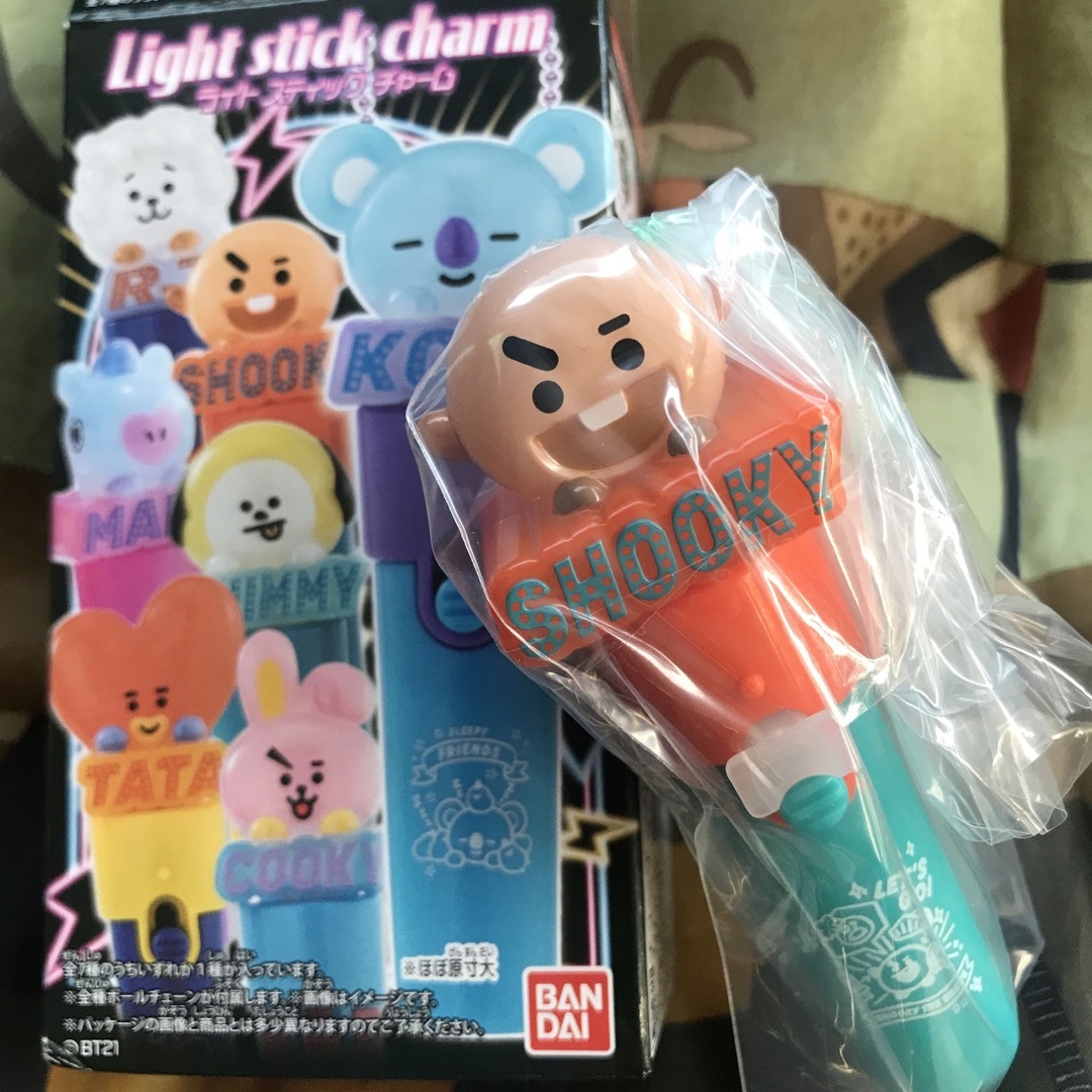 BT21 ライトスティックチャーム　SHOOKY | フリマアプリ ラクマ