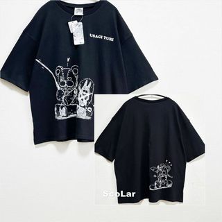 スカラー(ScoLar)の【ScoLar】スカラー ラビうさぎ釣り Tシャツ タグ付未使用(Tシャツ(半袖/袖なし))