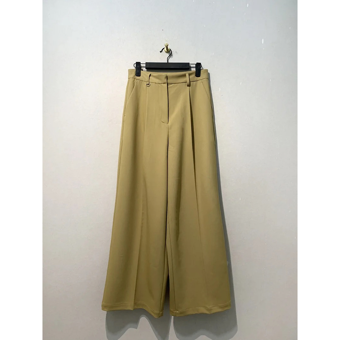 CLANE 2WAY TUCK STRAIGHT PANTS - スラックス