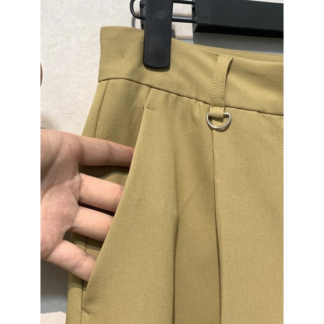 clane クラネ　2WAY TUCK STRAIGHT PANTS BEIGE