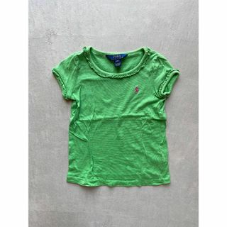 ポロラルフローレン(POLO RALPH LAUREN)のポロラルフローレン ガールズ ワンポイントポニー刺繍Tシャツ (y32)(Tシャツ/カットソー)