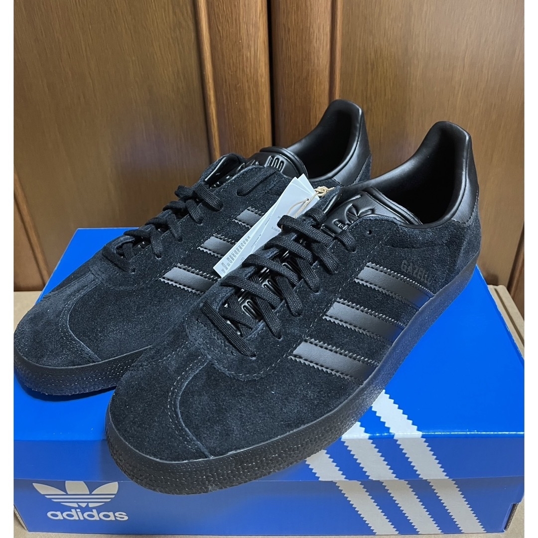 23 cm adidas GAZELLE CQ2809 ブラック スニーカー