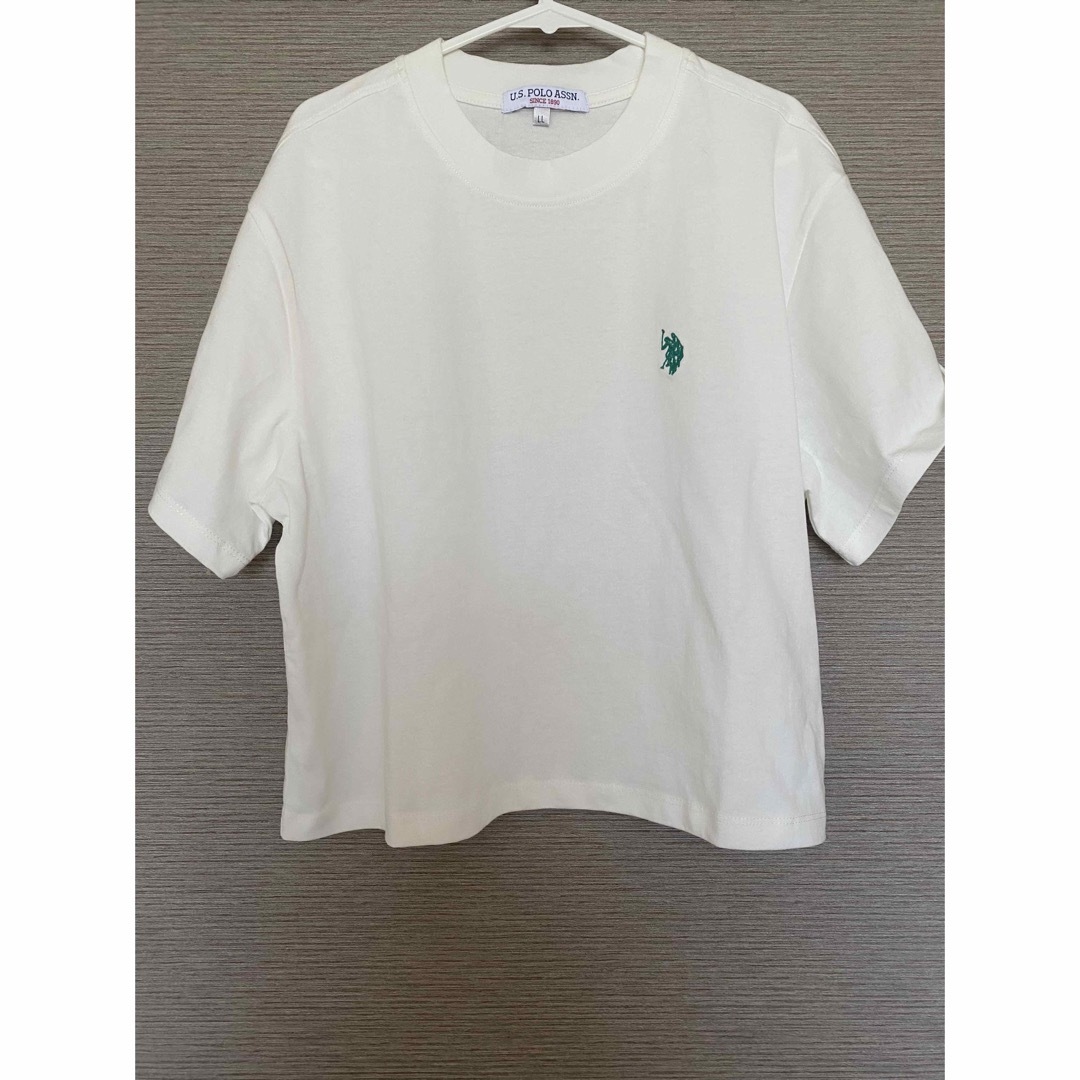 U.S. POLO ASSN.(ユーエスポロアッスン)のU.S. POLO ASSN. ショート丈Ｔシャツ レディースのトップス(Tシャツ(半袖/袖なし))の商品写真