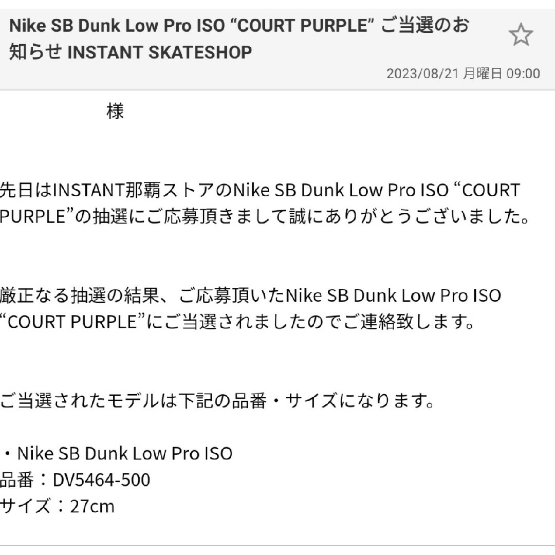 NIKE SB Orange Label DUNK LOW ISO 27cm 1