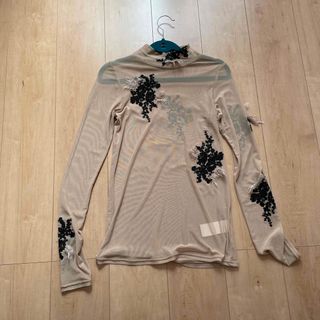 Ameri VINTAGE - AMERI UND FUR EMBROIDERY SKIN TOPの通販