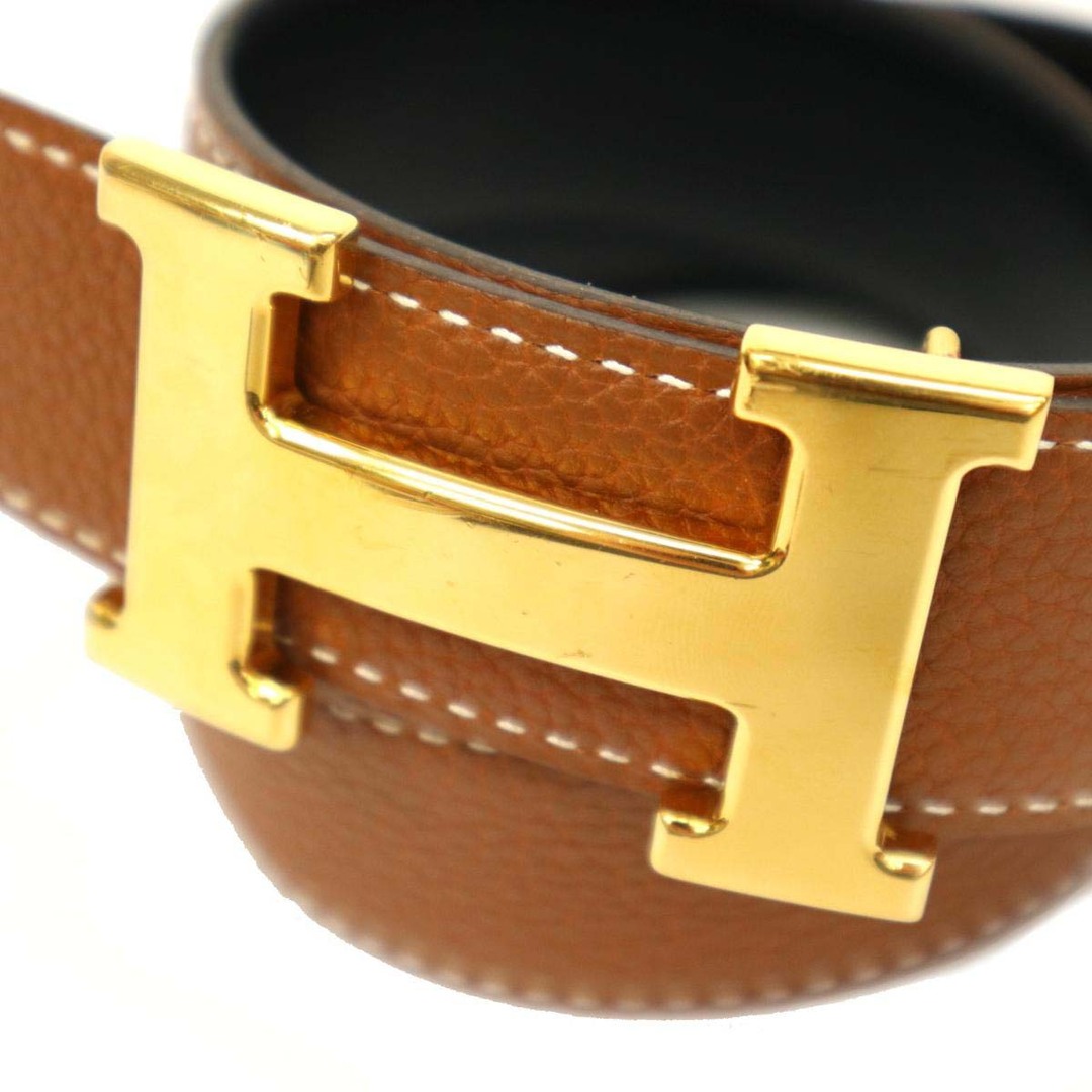 Hermes - エルメス コンスタンス リバーシブル レザー ベルト 80 ユニ
