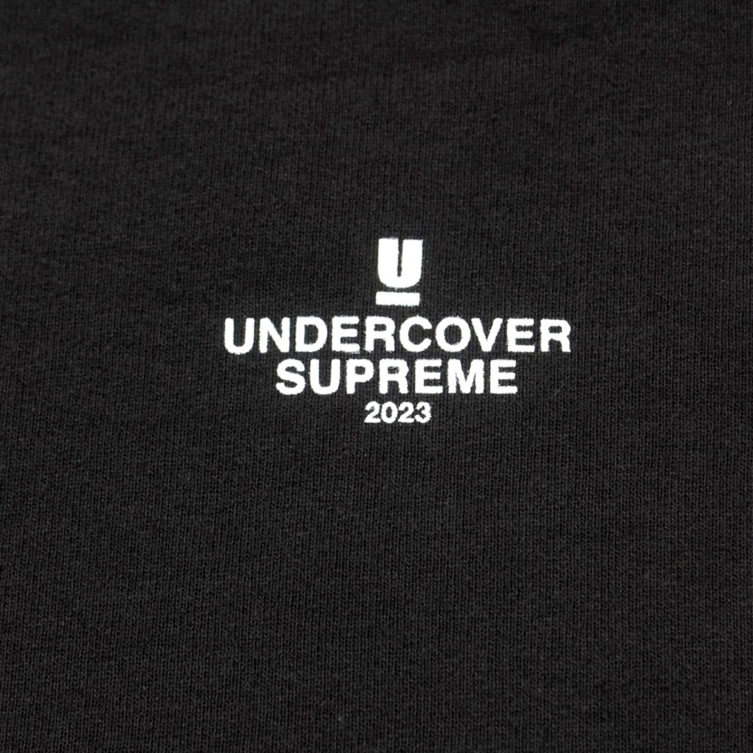 【未使用】シュプリーム Supreme 2023年春夏 UNDERCOVER Anti-You Hooded Sweatshirt プリント スウェットパーカー ライトグレー【サイズL】【メンズ】