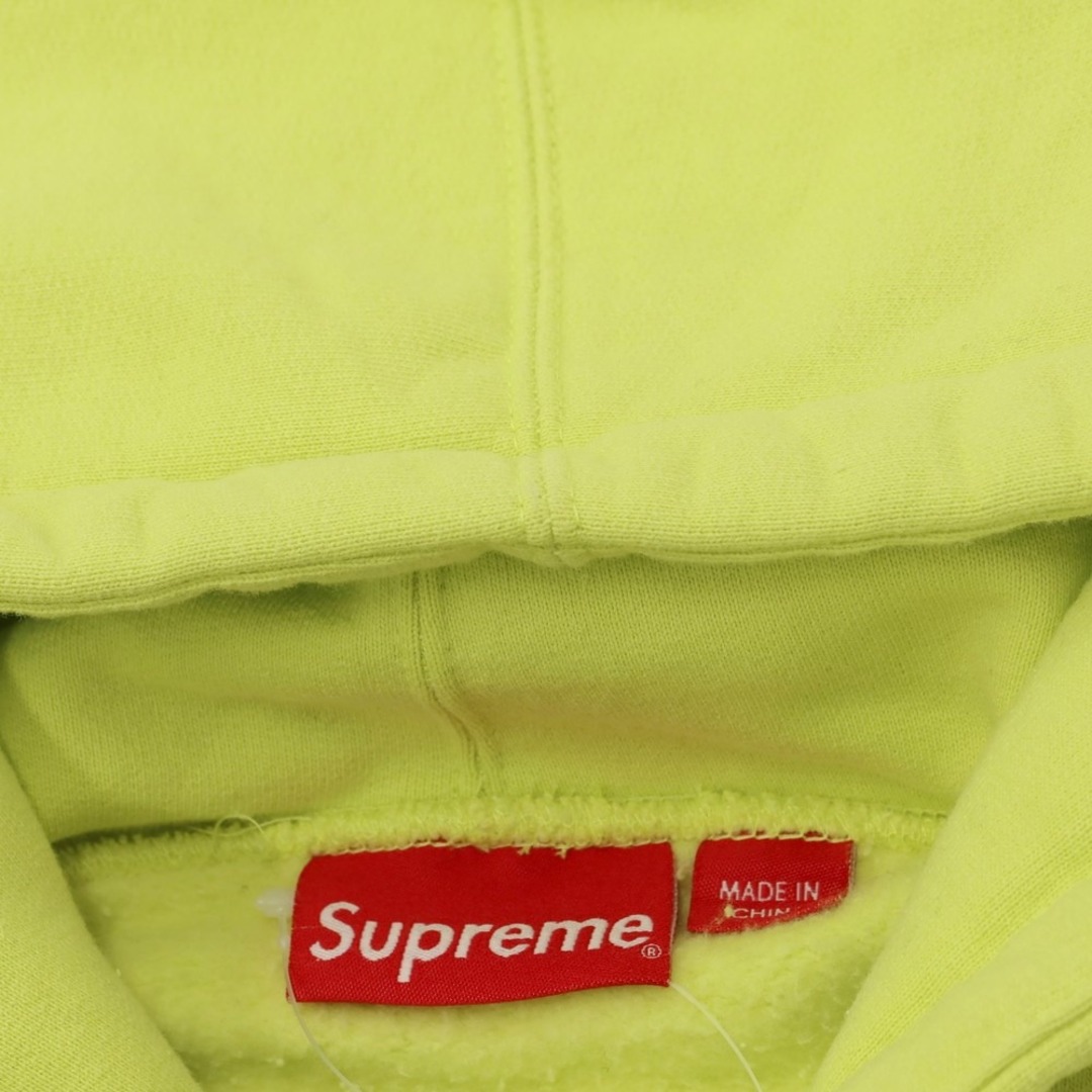 シュプリーム Supreme 2023年春夏 Stronger Than Fear Hooded Sweatshirt スウェットパーカー ライム【サイズL】【メンズ】